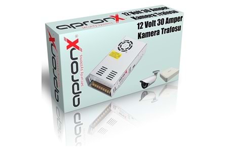 APRONX 12v 30amper apx-1230a Metal CCTV Adaptör