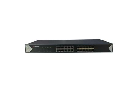 HIKVISION 24port 370w FULL PoE DS-3E0524TF Yönetilemez Omurga Switch RackMount