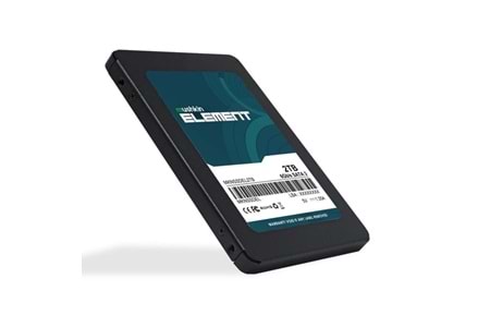 MUSHKIN 2TB ELEMENT MKNSSDEL2TB 500- 435MB/s SSD SATA-3 Disk