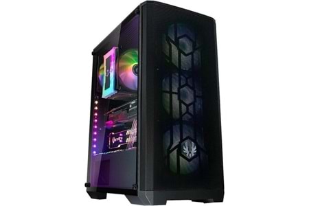 BITFENIX 1200W 80+ GOLD NOVA MESH SE TG NSE-300-KKGSK-RP4A Gaming Mid-Tower PC Kasası