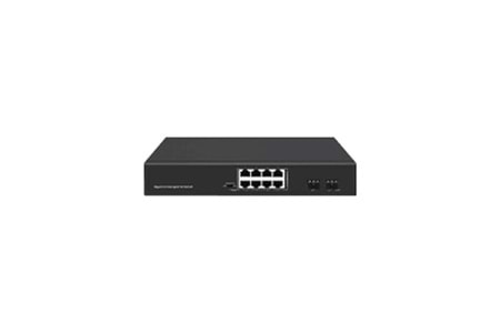 ODS 8Port SFP 08ODS-8S2P 2 × Gigabit Yönetilemez Switch 2x-Uplink