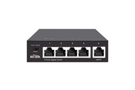 WI-TEK 5GE WI-SG105 GIGABIT 1-Uplink Yönetilemez Switch