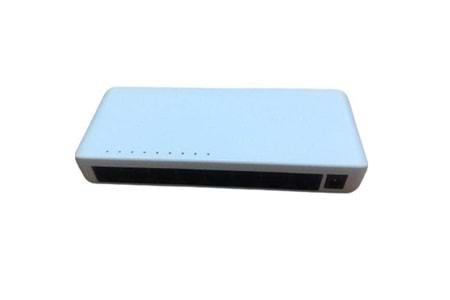 TTEC 8port 08100SW 10/100 Yönetilemez Switch Tak Çalıştır Plastik Kasa