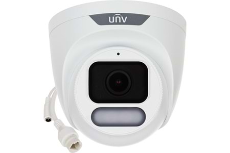 UNV 4MP DOME 2.8MM IPC3624LE-ADF28K-WP 30metre IP Güvenlik Kamerası Wıse-ISP Colorhunter Sesli