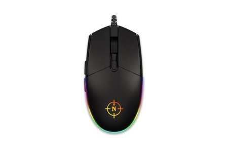 NORTH Combat 3200dpi Gaming Siyah Mouse RGB