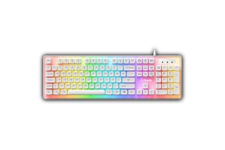 NORTH Paladin Q Trk RGB Ledli / Mekanik Hisli Beyaz Gaming Klavye