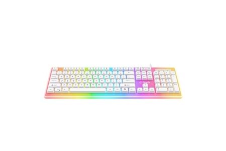 NORTH Paladin Q Trk RGB Ledli / Mekanik Hisli Beyaz Gaming Klavye