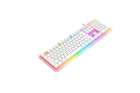 NORTH Paladin Q Trk RGB Ledli / Mekanik Hisli Beyaz Gaming Klavye