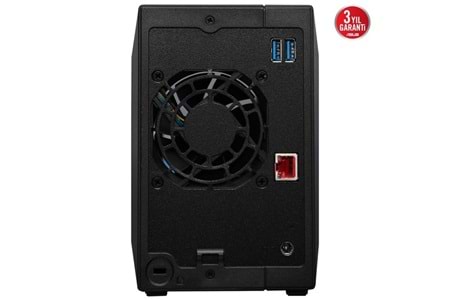 ASUSTOR AS3302T v2 REALTEK QC 2 GB RAM- 2-diskli Nas Server (Disksiz)
