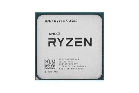 AMD RYZEN 5 4500 11MB 6çekirdekli VGA YOK AM4 65w Kutusuz+Fansız