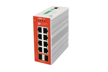 WI-TEK 8port 120w FULL PoE WI-PCMS310GF GIGABIT 2X SFP Yönetilebilir Switch