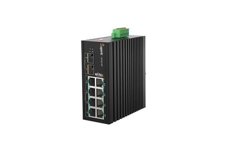 WI-TEK 8port 240w FULL PoE WI-SP3010F 8GE GIGABIT 2X SFP Yönetilemez Endüstriyel Switch