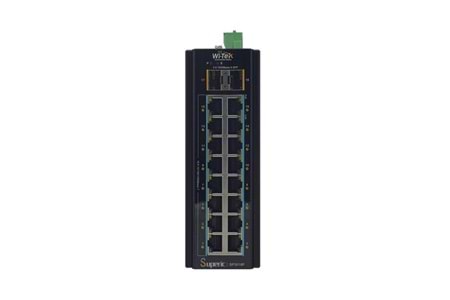 WI-TEK 16port 240w FULL PoE WI-SP3018F 16GE GIGABIT 2X SFP Yönetilemez Endüstriyel Switch