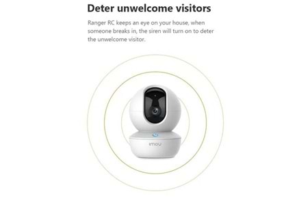IMOU 3MP WIFI IPC-GK2CP-3C1WR İç Ortam PT Kamera (Ranger RC)