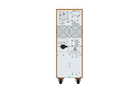 MAKELSAN 6KVA POWERPACK SE ONLINE 1/1F LCD EKRAN TOWER UPS Ücretsiz Kurulum 16x 12V 9 Amper