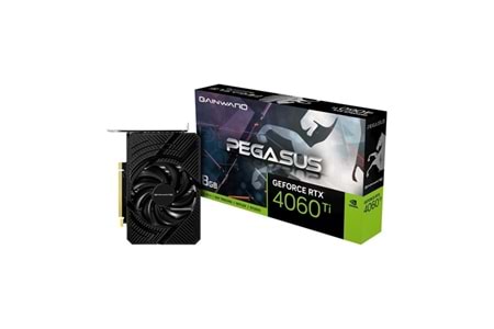 GAINWARD RTX4060TI 8GB PEGASUS GDDR6 128bit HDMI DP PCIe 4.0 Kutusuz
