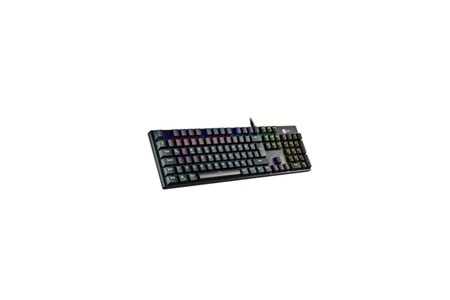 LENOVO LECOO KG1101 USB Q Trk RGB Led Aydınlatmalı Mekanik Siyah Gaming Klavye