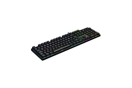 LENOVO LECOO KG1101 USB Q Trk RGB Led Aydınlatmalı Mekanik Siyah Gaming Klavye