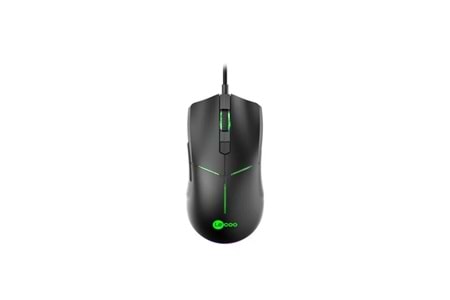 LENOVO LECOO MS109 USB RGB Led Aydınlatmalı 6400dpi Gaming Optic Siyah Mouse