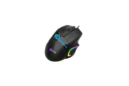 LENOVO LECOO MS130 USB RGB Led Aydınlatmalı 7200dpi Gaming Optic Siyah Mouse