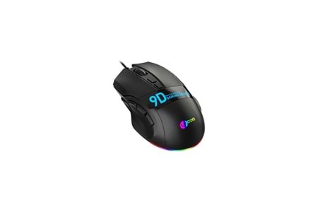 LENOVO LECOO MS130 USB RGB Led Aydınlatmalı 7200dpi Gaming Optic Siyah Mouse