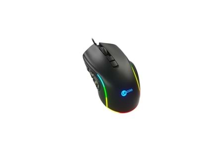 LENOVO LECOO MS140 USB RGB Led Aydınlatmalı 6400dpi Gaming Optic Siyah Mouse