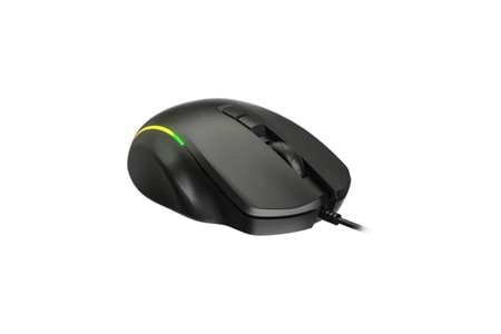 LENOVO LECOO MS140 USB RGB Led Aydınlatmalı 6400dpi Gaming Optic Siyah Mouse