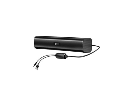 LENOVO LECOO DS107 Stereo USB AUX Siyah 6w RMS Soundbar Speaker
