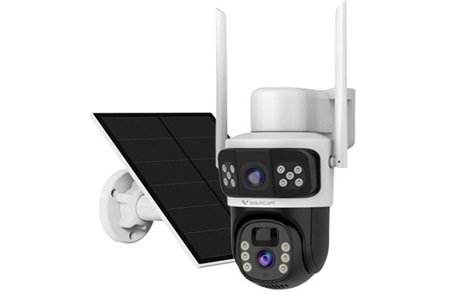 VSTARCAM 2X3MP SOLAR 4MM CB67D-WİFİ 4G Full Color