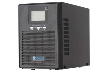 DOTVOLT 1KVA MN1KVA ONLINE 1/1F LCD EKRAN TOWER UPS 2x 12V 9 Amper