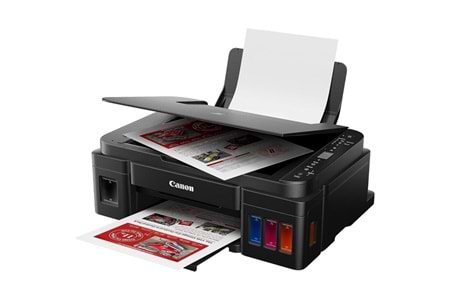 CANON A4 Renkli PIXMA G3416 Çok Fonksiyonlu Tanklı Yazıcı Tarayıcı Fotokopi USB 2.0,Kablosuz