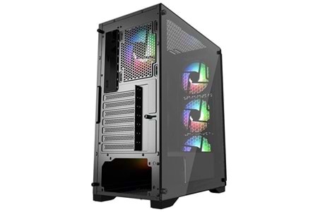 POWERBOOST 600W 80+ PB-PS5847B Gaming Mid-Tower PC Kasası