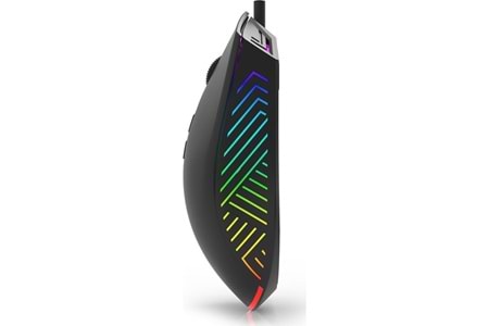 INCA IMG-GT17 USB RGB Led Aydınlatmalı 6400dpi Gaming Optic Siyah Mouse