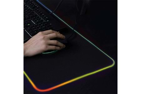 INCA IMP-022 RGB Led Aydınlatmalı Siyah Gaming Mouse Pad 770x295x3mm 