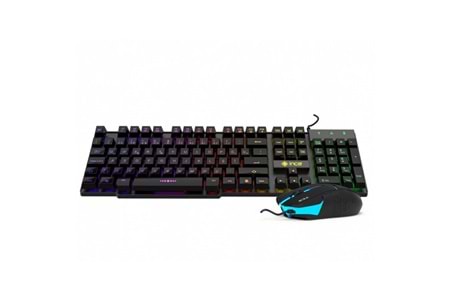 INCA IKG-448 USB Q Trk RGB Led Aydınlatmalı Mekanik Hisli Siyah Gaming Klavye - Mouse Set