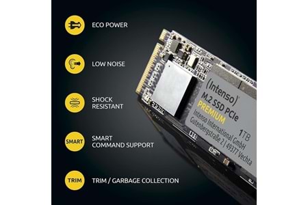 INTENSO 500GB MI500 3836450 5300- 4000MB/s M2 NVME GEN4 Disk