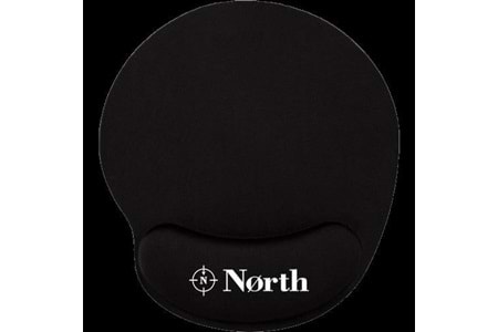 NORTH AirFly Premium Quality Bilek Destekli Siyah Gaming Mouse Pad