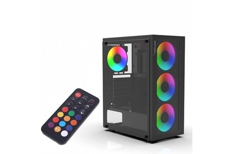 INCA EMG-15XN Gaming Mid-Tower PC Kasası ARGB Kontrolcü