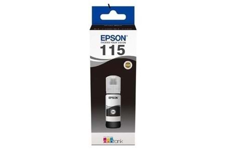 EPSON C13T07C14A (115) Siyah 70ml Tanklı Sistem Mürekkebi