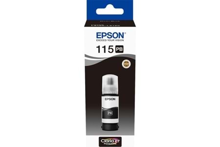 EPSON C13T07D14A (115) Foto Siyah 70ml Tanklı Sistem Mürekkebi