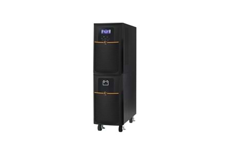 TUNÇMATİK 6KVA PowerUP ECO X9 ONLINE 1/1F LCD EKRAN TOWER UPS 16x 12V 7 Amper