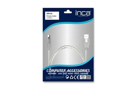 INCA 1.5metre IPR-1T USB Yazıcı Kablosu