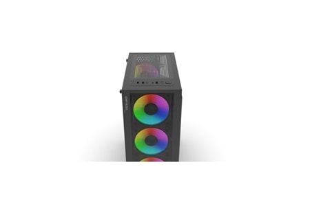 INCA 650W 80+ BRONZE EMG-15XN Gaming Mid-Tower PC Kasası ARGB Kontrolcü