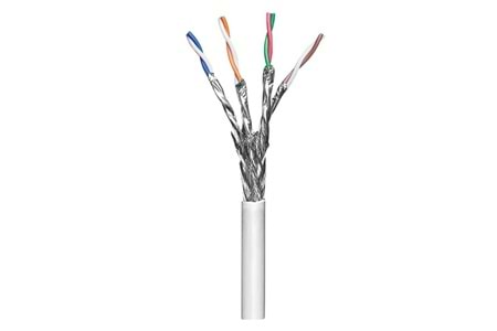ODS 0.3m CAT6A S/FTP Gri Patch Kablo
