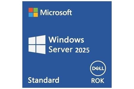 DELL 634-CVFM Windows Server Standart 2025 Rok 64bit 16Core