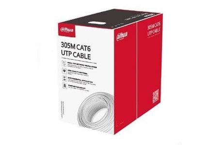 DAHUA 23AWG Gri 305m CCA CAT6 KABLO PFM922I-6UN-C