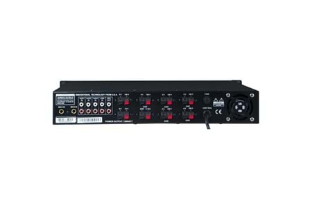 WESTA WM-350UT 6-bölgeli 350W MİKSER AMFİ 100V