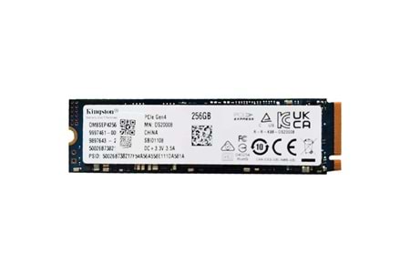 KINGSTON 256GB OM8SEP4256Q-A0 3300- 1100MB/s M2 NVME GEN4 Disk ENDÜSTRİYEL