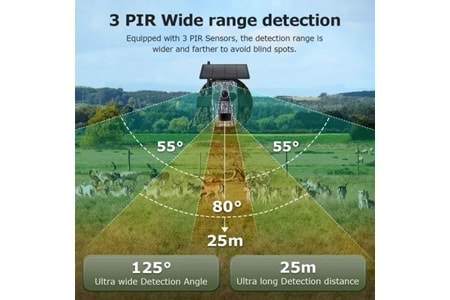 AVENIR 3MP SOLAR AV-S443H GPS BLACK LIGHT 4G FOTOKAPAN