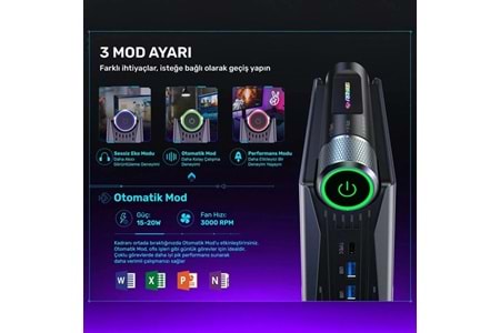 RAXIUS MP S3A R5 SD-743U001 RYZEN 5 7430U 8GB RAM 512GB NVME O/B UHD FDOS MINI PC